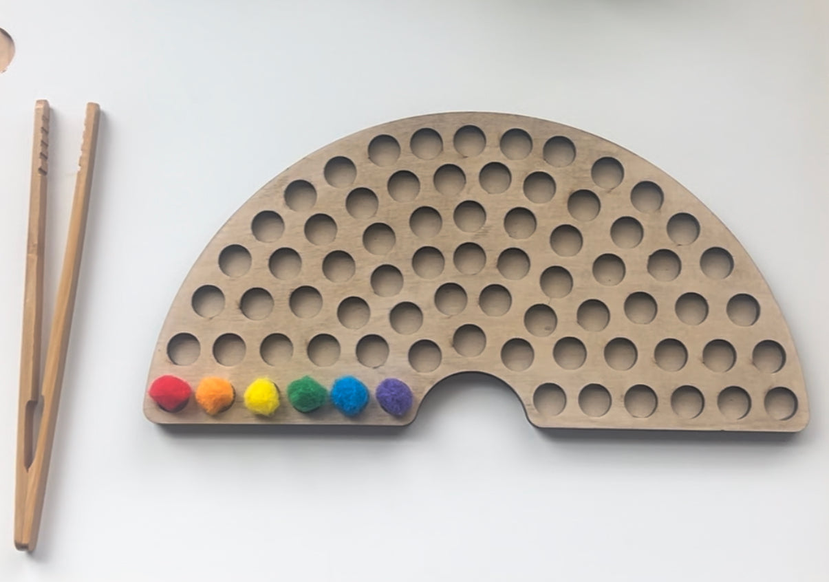 Rainbow Sorting Tray