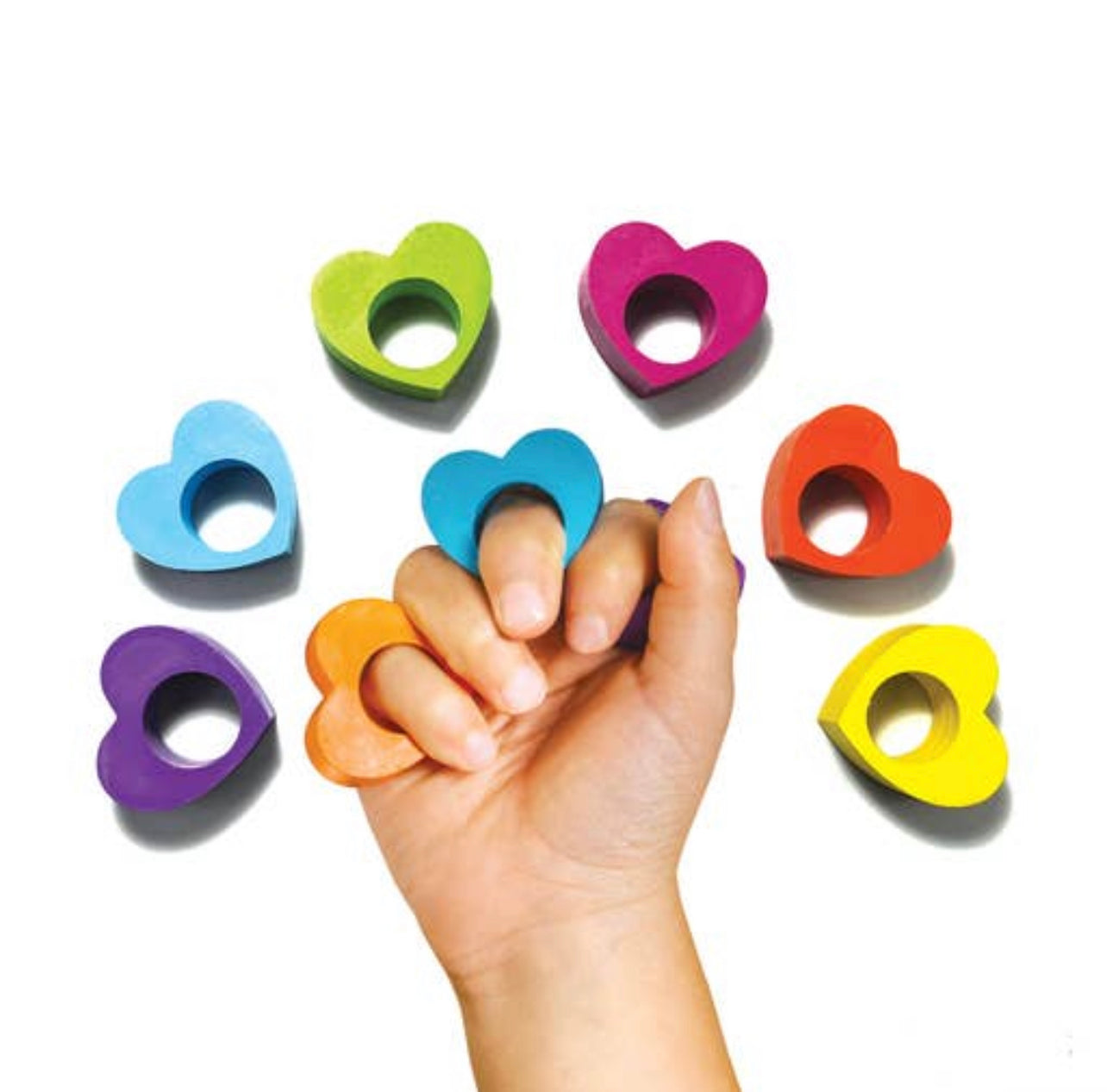 Heart Ring Crayons