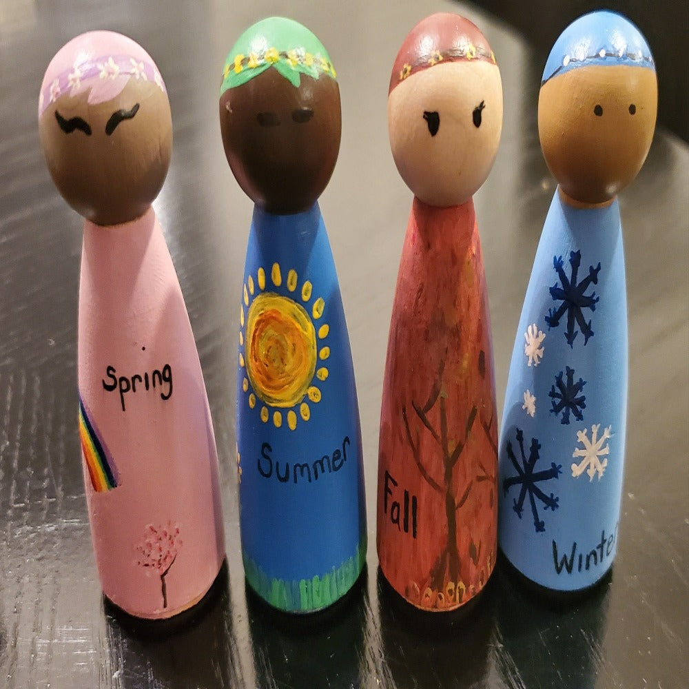 Seasons Peg Set