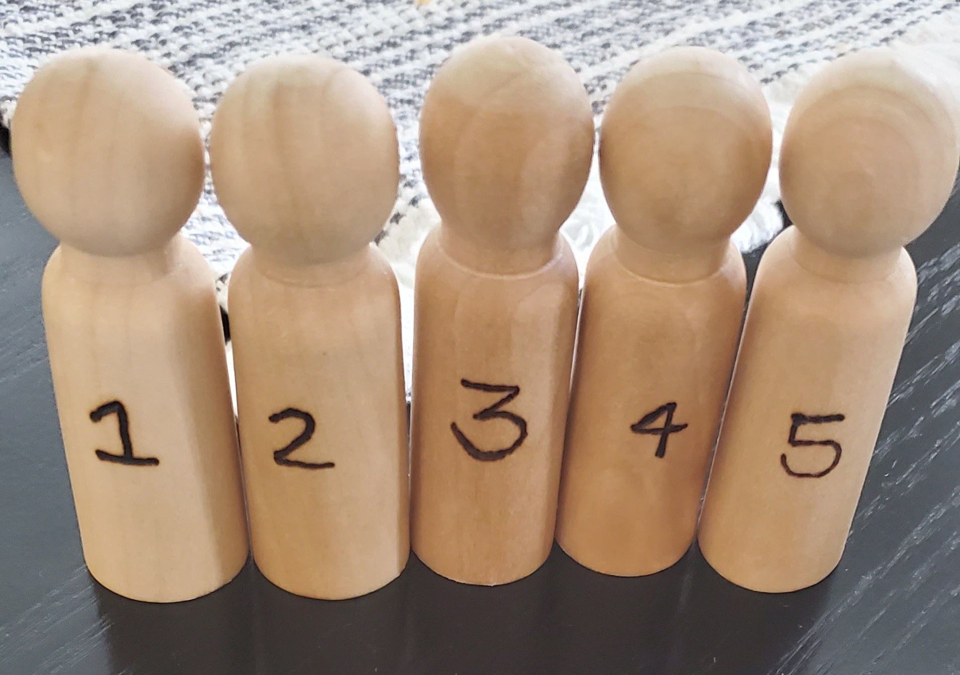 Custom Name Peg Set