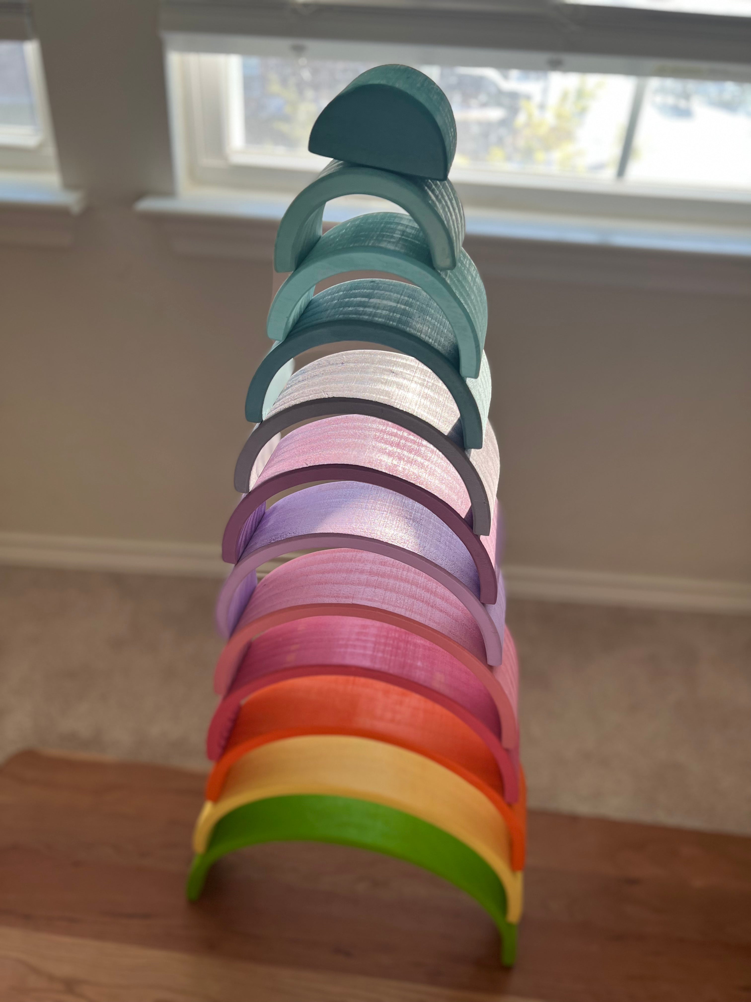 Large Rainbow Stacker