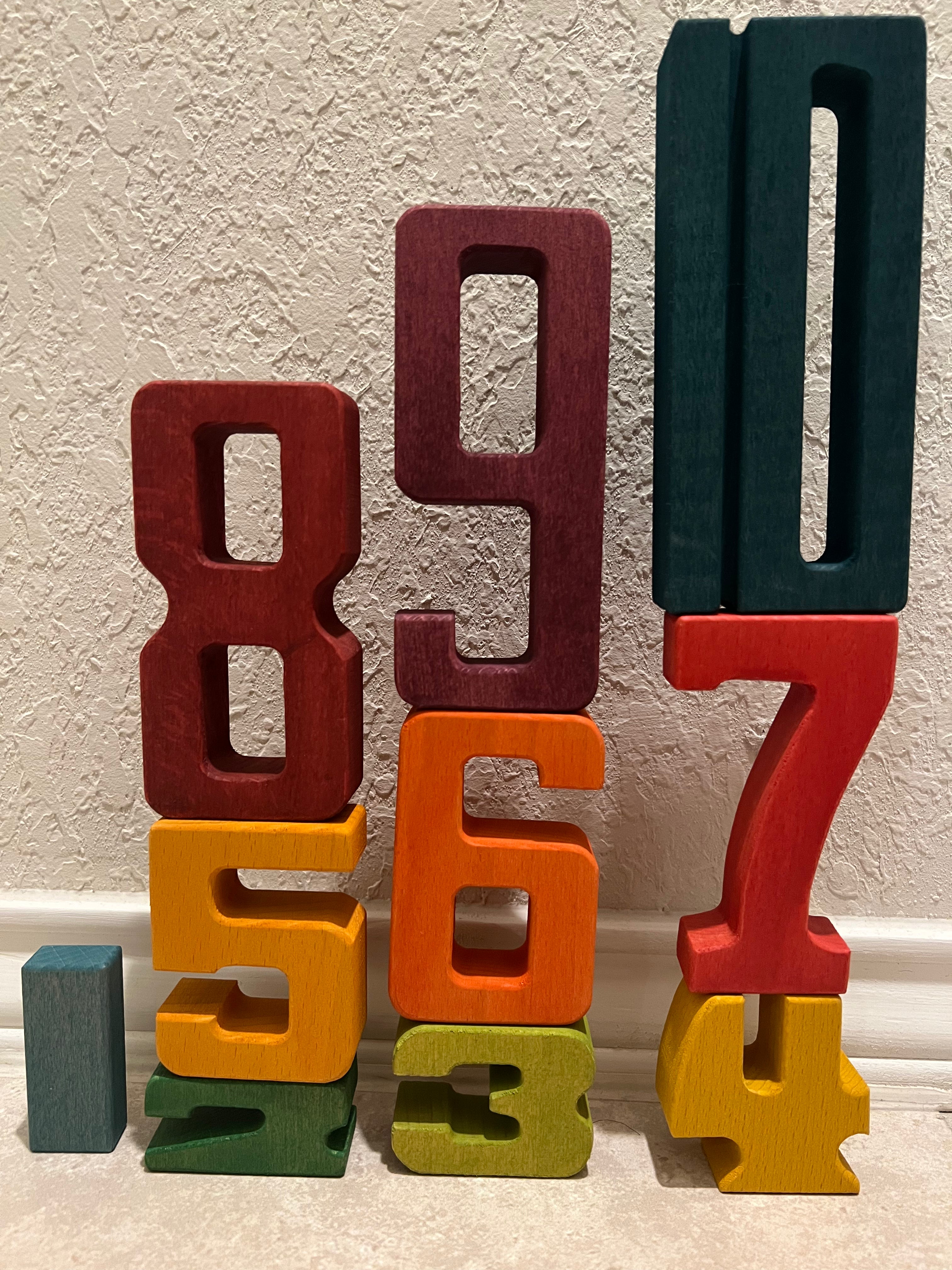 1-10 stacking number blocks – Felicity Kids